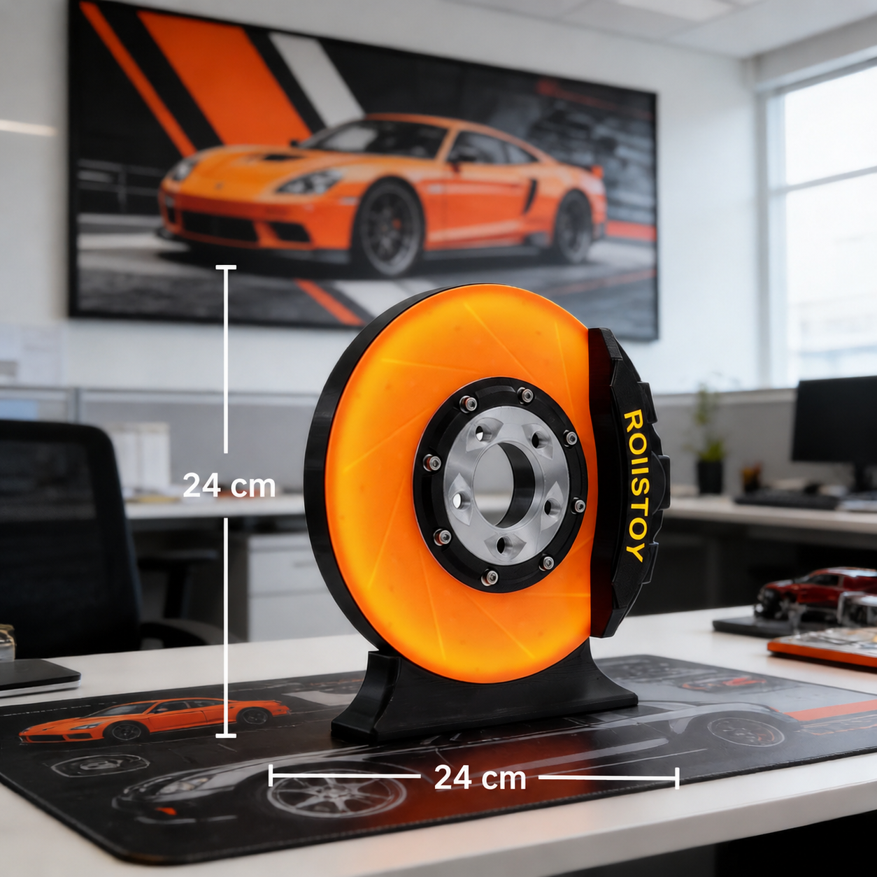 NeonTorque™ Spinning Brake Disc LED